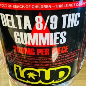 Delta8/9 THC Gummies 200mg